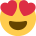 Smiling Face with Heart-Eyes ????