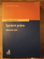 Správní právo: obecná část