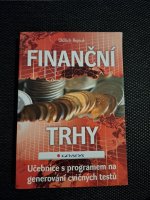Finanční trhy: učebnice s programem na generování cvičných testů
