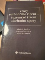 Vzory rozhodčího řízení - tuzemské řízení, obchodní spory