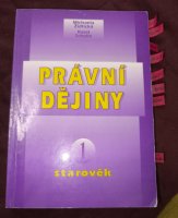 Právní dějiny - starověk
